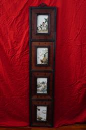 Antique Chinese Porcelain Panel Wall Art image 4