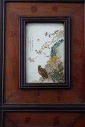 Antique Chinese Porcelain Panel Wall Art image 5