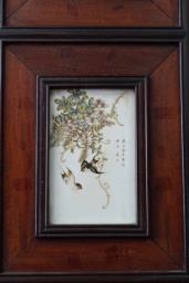 Antique Chinese Porcelain Panel Wall Art image 8