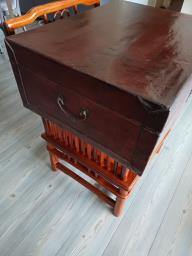 Antique Leather Box image 1