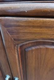 Antique rosewood ornament cabinet image 6