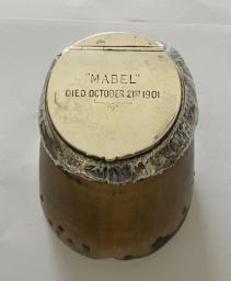 Antique Silver Horse Hoof Inkwell image 2