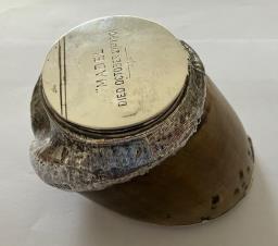 Antique Silver Horse Hoof Inkwell image 5