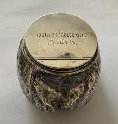 Antique Silver Horse Hoof Inkwell image 7