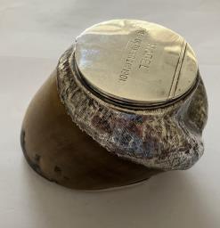 Antique Silver Horse Hoof Inkwell image 6