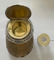 Antique Silver Horse Hoof Inkwell image 9