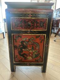 Antique Tibetan Side Cabinet image 1