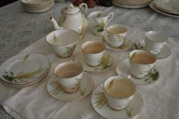 Beautiful very old tea set image 3