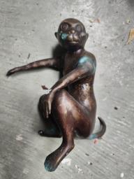 Bronze Monkey Figure image 3