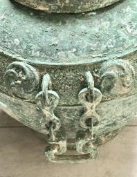 Chinese Bronze Ritual Wine Vessel image 8