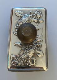 Chinese Silver Desk Blotter image 4