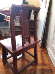 Elm wood  - Antique chairs image 5