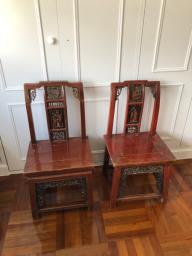 Elm wood  - Antique chairs image 1