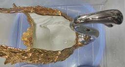 Golden Ceramic Swan Set image 2