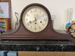 Junghans antique mantel clock image 2