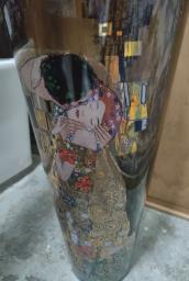 Large Goebel Vase with Gustav Klimt Moti image 4