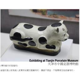 Museum Exhibit Porcelain Cat image 3