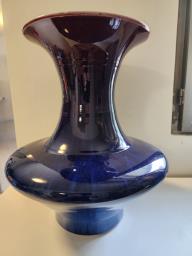 Old Ceramic Glazed Vase image 3