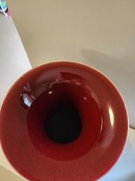 Old Ceramic Glazed Vase image 7