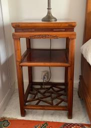 Pair of Antique Chinese Tea Tables image 1