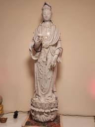 Rare  Old statue  - Goddess of Mercy image 1