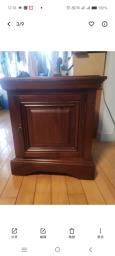 Rosewood desk and cabinet image 4