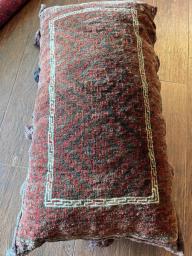 Vintage Afghan Floor Cushion image 1