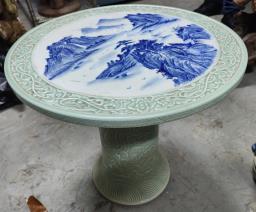 Vintage Ceramic Table image 1