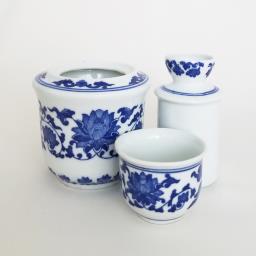 Vintage Wine Sake Warmer 3-pc Set image 1
