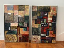 2 x Abstract Artworks image 1