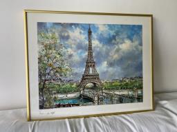 Eiffel Tower Painting image 1