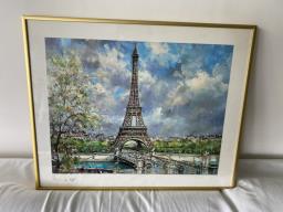 Eiffel Tower Painting image 2