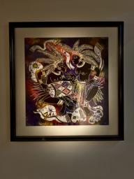 Framed Handcrafted Indonesian Artwork image 2