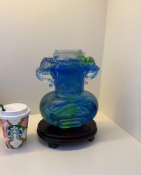 Liuli Crystal Art Piece image 1