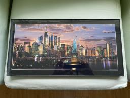 Nyc Skyline and French Harbour framed image 1