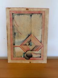 Original Woodcut Print by Akira Kurosaki image 3