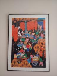 Pair of Framed Chinese Water Colours image 2