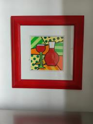 Red Picture Frame Artwork image 1