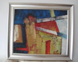 Silver wooden framed Oil Painting image 2