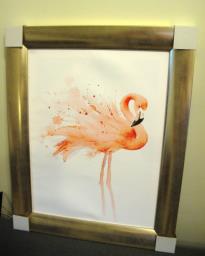 Unwanted Flamingo Painting image 1