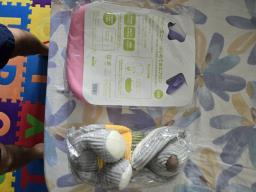 Brand New - Baby Bib and Soft Toy image 2
