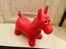 Red Bouncy Donkey - reduced price image 2