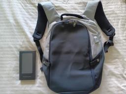 Backpack and charger image 1