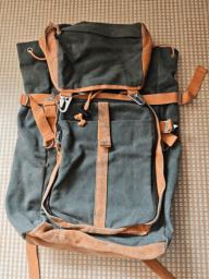 Canvas Backpacks 2 color options image 2