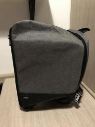 Trendy Grey Color Backpack 100 image 2