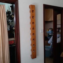 wooden hanger for 8 wine bottles image 4