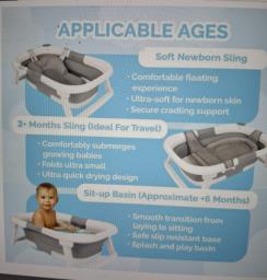 Colapsible Bathtub 0 - 24mths image 1