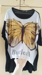 butterfly print tee image 5