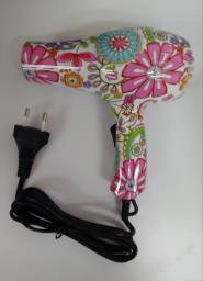 Hair Dryer for Girls - Chic Floral Patte image 1