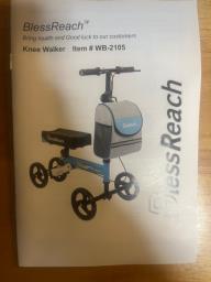 Knee Walker Medical Scooter     Wb -2105 image 7